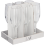 Chatsworth Flute Glasses 6-PACK