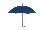 23" Wooden Shaft And Hooked Handle Umbrella