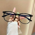 Fashion Transparent Lens Eye Protection Glasses Simple Versatile Glasses Outdoor Travel Matching Glasses Computer Glasses Comfor