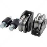 Gate Wheel Kit - 80MM E plated