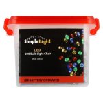 Multi Colours Battery Operated 200L