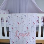 Fleece Blanket Dash Of Wild Flowers Set