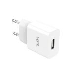 Loopd Lite Display 1 Port USB Wall Charger - White