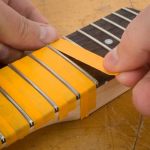 3-PACK Pvc Guitar Fretboard Masking Tape - Protection & Maintenance Accessory For Guitar And Bass No Residue