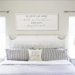 1PC Bedroom Wall Decor - Frameless Wall Sign For Above Bed - Home Decor For Bedroom - Inspirational Quote For Bedroom - Perfect