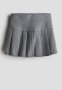 Pleated Skirt - Grey Multi