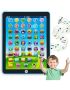 Kids Learning Pad/tablet Interactive Toddler Toys With Words Numbers Alphabets Music Electronic Educational Toy For Preschool Boys & Girls 3-8 Years Old Blue