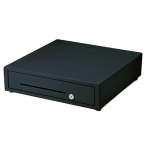 Pinnpos Cash Drawer CM410 Black 24V RJ11 Connector Insert Tray 5 Bill 8 Coin