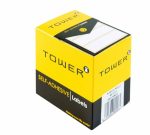 Tower White Roll Labels R4513 45X13MM