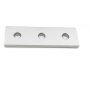 Aluminium Alloy 3 Hole Joining Strip Plate For Cnc Router / 3D Printer