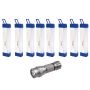 Vito Emergency Rechargeable Lamp And Stier Torch - 8 Pack