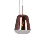 Toledo Copper Glass Pendant Light