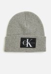 Calvin Klein Monologo Patch Beanie - Mercury Grey