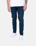 Essential Dark Wash Slim Tapered Jeans - W42 L32 Blue