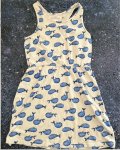H&m White Whale Dress 4 6Y