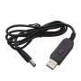 USB To Dc 5V To Dc 12V 1A Step Up Power Cable 5.5 2.1MM - 1M