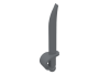 Parts Weapon - Sword Cutlass 2530 - Dark Bluish Grey