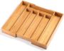 Bamboo Expandable Drawer Organizer For Kitchen/room/office