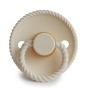 Rope Latex Baby Pacifier - Cream Size 2