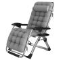 Folding Comfort Lounge Chair With Removable Seat Cushion