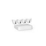 Tenda K4P-4CR 4 Channel Dome Poe HD Ip Security Kit