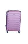 Smte 1 Piece Luggage 18 Inch Suitcase Pink With Keychain