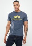 Alpha Industries Alpha Logo Print T-Shirt - Grey