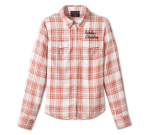 Women’s Classic Bar & Shield Plaid Shirt