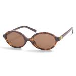 Tort Oval Brown Sunglasses