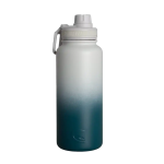 Lizzard Flask 960ML Assorted - Green cream Ombre