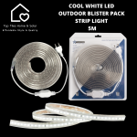 Cool White LED Outdoor Blister Pack Strip Light - 5M