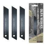 Outdoor Utility Knife Spare Blade 3 Pk