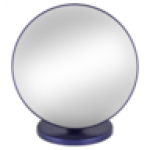 Oval Table Mirror Stand