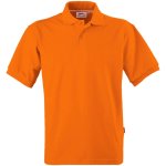 Crest Mens Golf Shirt Orange