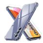 Clear Back Case & Screen Protector Combo Compatible With Samsung A35 5G