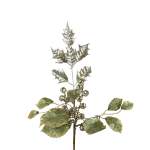 Spray With Leaves & Berries 5X18X58CM - Green