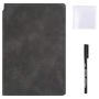 A5 Portable Whiteboard With Marker & Erase Cloth - Black