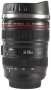 Double Insulated Thermostat Camera Lens Drinking Plastic Coffee Mug