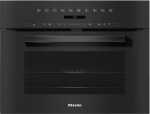 Miele 230V Black Microwave Oven - H7240BM