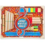 Melissa & Doug Band In A Box Chime Whistle Jingle