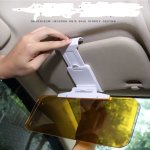 Dual-use Anti-glare Sun Visor For Cars - Pvc Material Day & Night High Beam Blocker
