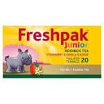 Freshpak Junior Strawberry & Vanilla Flavoured Rooibos Tagless Tea Bags 20 Pack