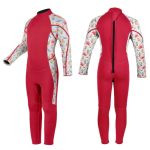 Kids Wetsuit For Girls Boys Toddler Youth 3MM Neoprene Child Full Wet Suits Warm In Cold Water Thermal Back Zip For Swimming Div