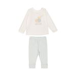 Off To Bed Printed Pajama Set
