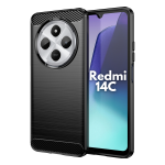 Carbon Fiber Design Case Compatible With Redmi 14C Shockproof Cover