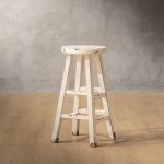 Aven Tall Bar Stool White Wash