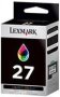 Lexmark 27 Cyan Magenta Yellow Colour Original Ink