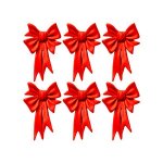 Bows Red Pack Of 6