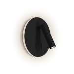 Spin Wall Light - Round Or Square - Matt White Square