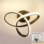 Chic Clover LED Pendant Light - Metal Hardwired For Home & Office Decor